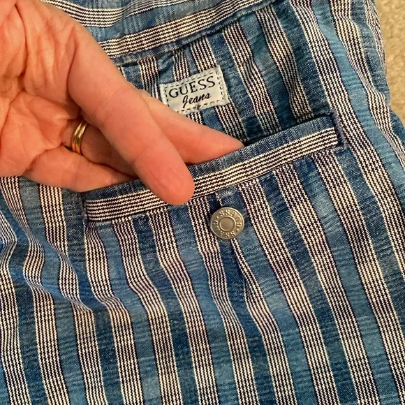 Guess denim Alexa  SKORT size 29 - Picture 7 of 11